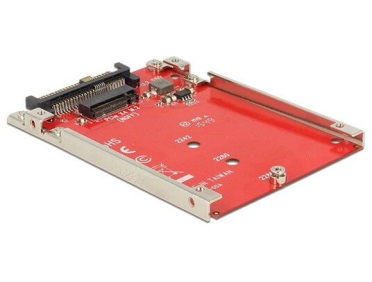 DELOCK 2.5" Converter U.2 SFF-8639>M.2 NVMe Key M-7 mm DELOCK 2.5" Converter U.2 SFF-8639>M.2 NVMe Key M-7 mm