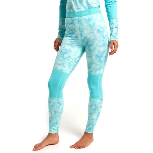 Tenson Baselayer Tights Women Nebulosa Turquoise Tenson Baselayer Tights Women Nebulosa Turquoise