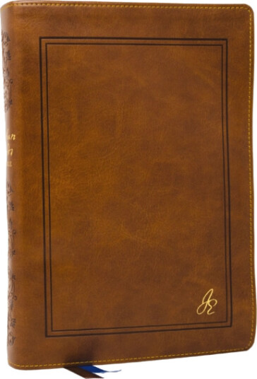 The Jonathan Edwards Study Bible: Experience Abiding Joy in Christ NKJV Brown Leathersoft Red Letter Comfort Print