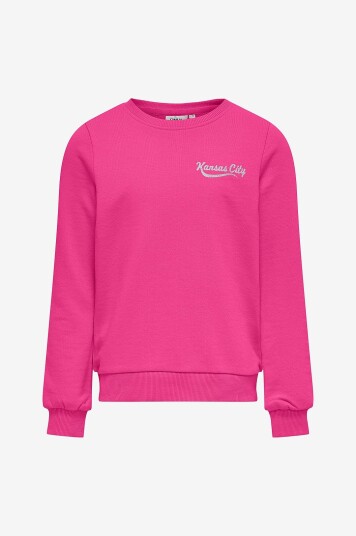 Kids Only Collegegenser kogSophie L/S O neck UB Swt Rosa