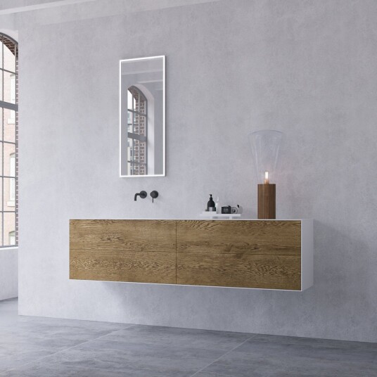 Copenhagen Chic 180L MKII Mathvid Corian® med rå vill eik