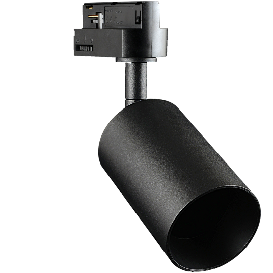 Designlight Tracky One P 807 GU10 B Spotlight Svart 10 W Belysning