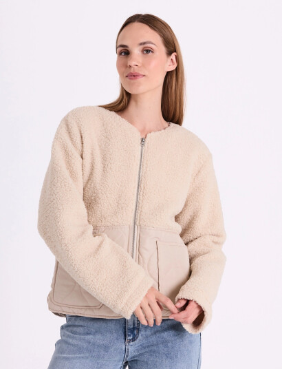 FREE/QUENT Fqamra Jacket Beige M FREE/QUENT Fqamra Jacket Beige M