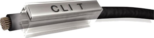 Weidmüller Cli T 1-20 Kabelmerking Transparent, Ø2,5-5 mm, 200-Pakk