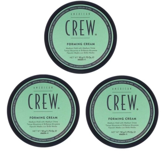 American Crew 3-Pack Forming Cream 85g American Crew 3-Pack Forming Cream 85g
