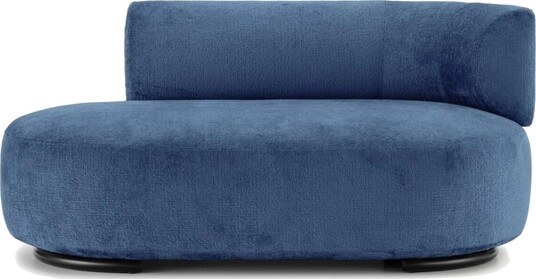 Kartell K Wait Dormeuse Sofa Høyre Blå