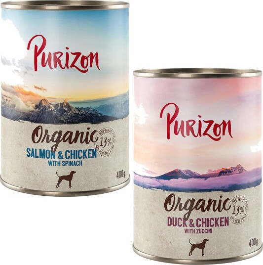 Purizon Våtfôr Organic Blanet Pakke 2 6 X 400 G