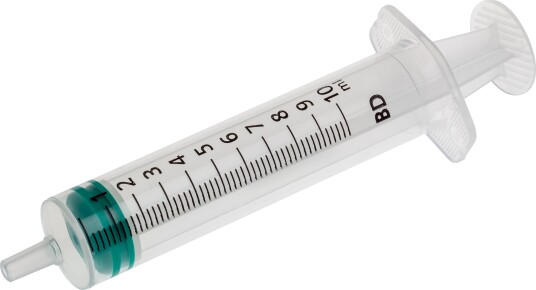 BD Emerald sprøyte sentrert 10 ml luer 100 stk.