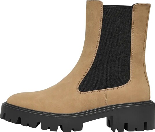ONLY Onlbetty 1 Nubuck Pu Boot   Noos   COCOA CRÉME   37