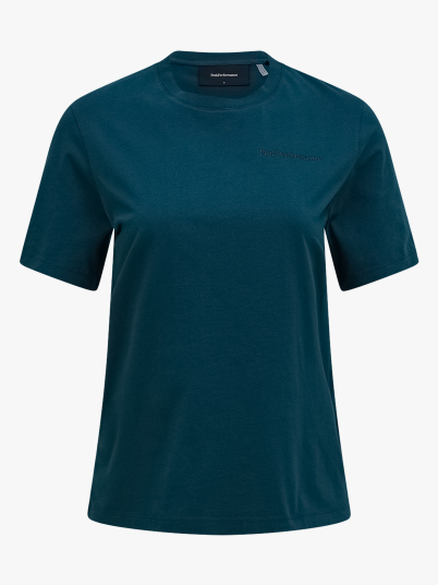 Peak Performance Original Small Logo Tee Women Grønn S