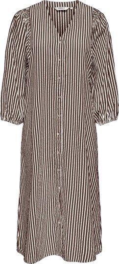 ONLY Onlrolly L/S Midi Stripe Dress Cs Wvn Multi/patterned S ONLY Onlrolly L/S Midi Stripe Dress Cs Wvn Multi/patterned S