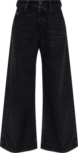 Diesel Dame Jeans Svart W27,