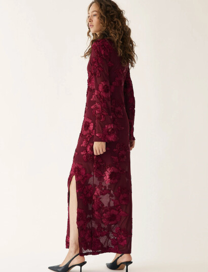 Noella Kameyella C Dress - Burgundy - XL