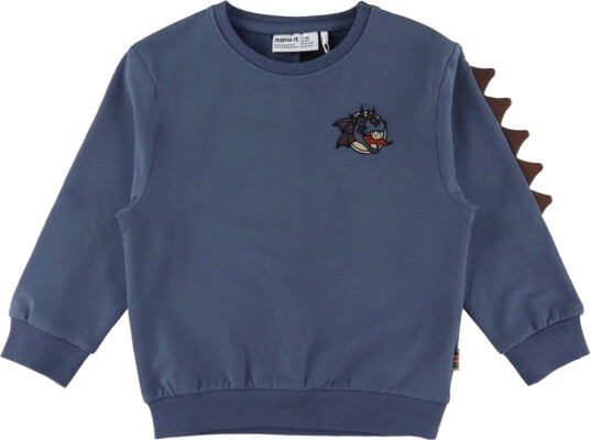 Name It Nmmketil Ls Nreg Sweat Unb Blue 92