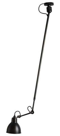 Lampe Gras 302 L Taklampe Svart