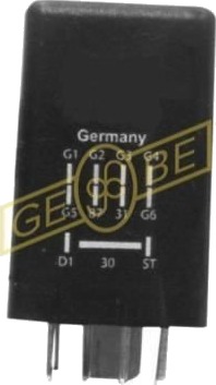 Styreapparat, glødetid GEBE 9 9455 1