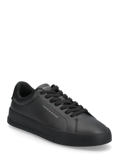 Tommy Hilfiger Th Court Core Ess Leather - Black - 46 Tommy Hilfiger Th Court Core Ess Leather - Black - 46
