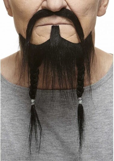 Mustaches Sort Piratskjegg og bart Mustaches Sort Piratskjegg og bart