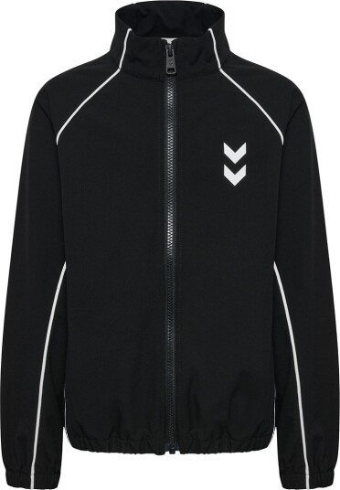 Hummel Treningsjakke hmlJR Street Tracksuit Black Beauty Hummel 11 12 år (146 152) Cardigan Hvit Svart