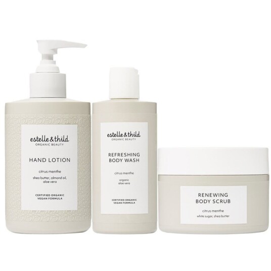 Estelle&Thild Organic Beauty Citrus Menthe Citrus Body Care Kit Estelle&Thild Organic Beauty Citrus Menthe Citrus Body Care Kit
