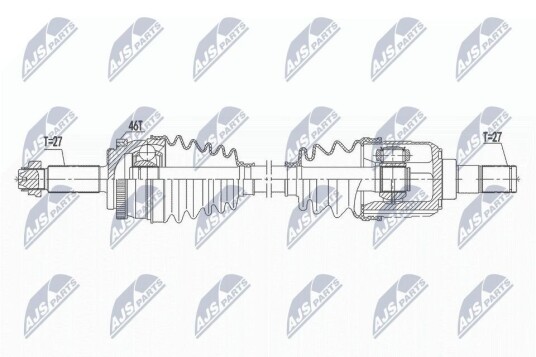 Nty Drivaksel NTY NPW KA 364