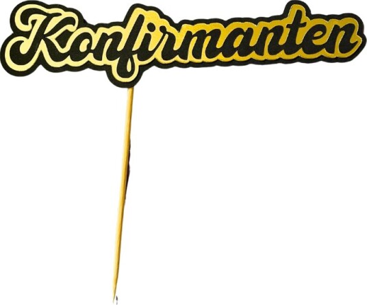 Kaketopp Konfirmant | Slikkepott.No