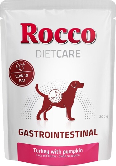 Rocco Diet Care Våtfôr Gastro Intestinal Med Gresskar Pose 24 X Kalkun 300 G 24 X 300 G Rocco Diet Care Våtfôr Gastro Intestinal Med Gresskar Pose 24 X Kalkun 300 G 24 X 300 G