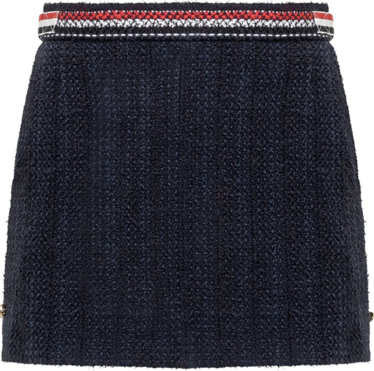 Thom Browne Dame Skjørt Blå S, Thom Browne Dame Skjørt Blå S,
