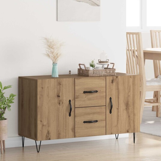 Serviesskap Artisan Eik 100 x 36 x 60 cm Konstruert tre Serviesskap Artisan Eik 100 x 36 x 60 cm Konstruert tre