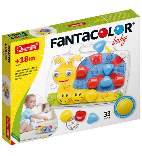 Quercetti FantaColor Baby Starter Set (33 pcs)
