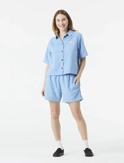 PICTURE ORGANIC CLOTHING Sesia Cord Shirt - Blue - XS