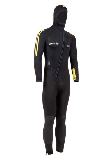 Beuchat 1Dive M heldrakt med hette herre 5 mm