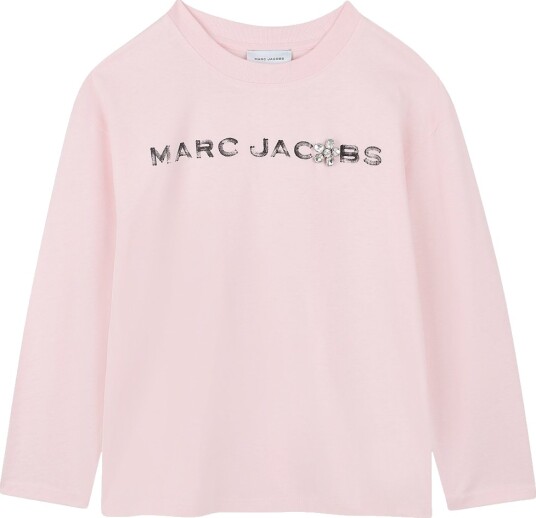 Little Marc Jacobs Genser Rosa m. Rhinestone Marc Jacobs 6 år 116 Genser