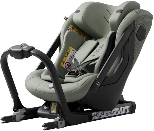 Axkid One 3 Bakovervendt Bilstol Nordic Bloom Green