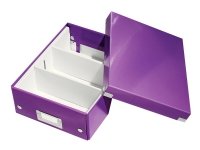 Leitz Click & Store WOW Small - Lagerboks - purpur Leitz Click & Store WOW Small - Lagerboks - purpur
