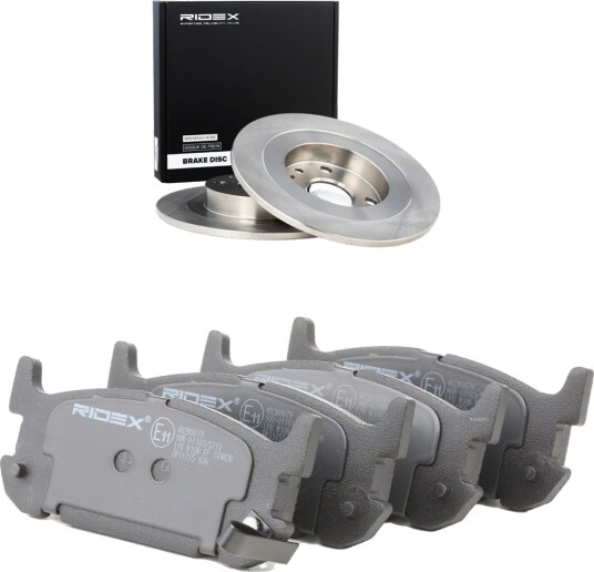 Bremseskiver og -klosser RIDEX 3405B2488