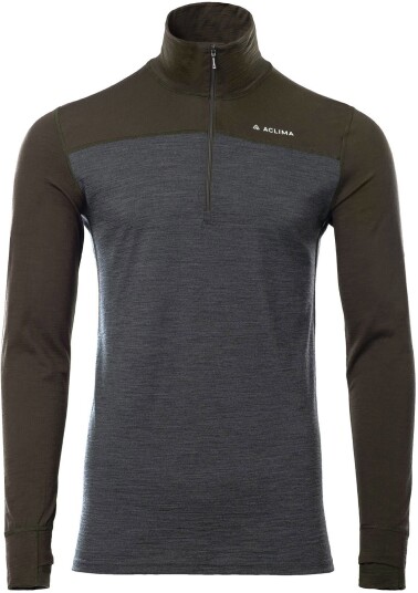 Aclima Lightwool 180 Polo W/ Zip M's Tarmac/marengo M Aclima Lightwool 180 Polo W/ Zip M's Tarmac/marengo M