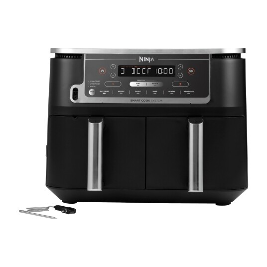 Ninja Foodi Max Dual Zone XXL Airfryer 9,5L 2600W Sort Ninja Foodi Max Dual Zone XXL Airfryer 9,5L 2600W Sort