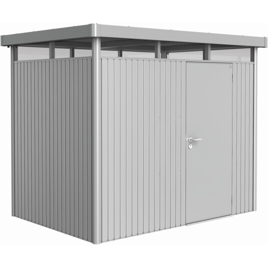 BIOHORT UTEBOD HIGHLINE H2 1 DØR SØLV METALLIC BIOHORT UTEBOD HIGHLINE H2 1 DØR SØLV METALLIC