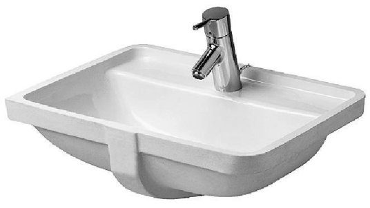 Duravit Starck 3 servant, 52,5x40 cm, hvit Duravit Starck 3 servant, 52,5x40 cm, hvit