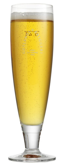 Gotlands Bryggeri ølglass på fot 40 cl