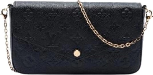 Louis Vuitton Vintage Dame Pre owned Svart ONE SIZE, Louis Vuitton Vintage Dame Pre owned Svart ONE SIZE,