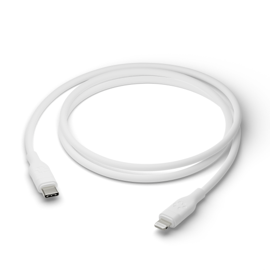Dbramante1928 USB-C til Lightning Kabel 1,2m - Resirkulert Plast, 36W - Hvit