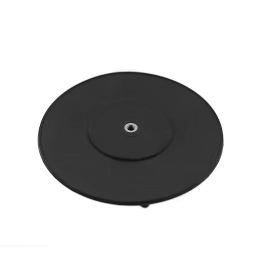 Magnetisk feste med sugekopp og M4-gjenge – 90 mm gummi