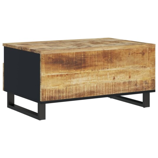 vidaXL Salongbord 80x54x40 cm heltre mango og konstruert tre