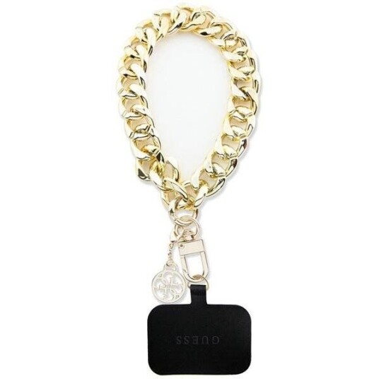 Guess Universal Big Hand Strap 4G Charm - Universal Phone Strap (Gull) Guess Universal Big Hand Strap 4G Charm - Universal Phone Strap (Gull)