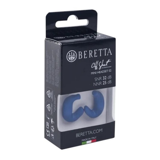 Beretta Mini Headset Hørselvern E2 Blue Beretta Mini Headset Hørselvern E2 Blue