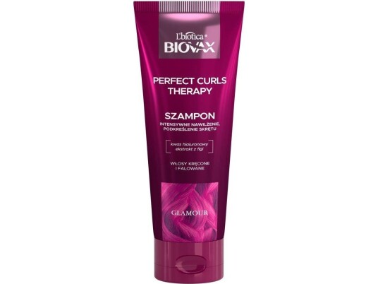 Biovax Biovax Glamour Perfect Curls Therapy Intenst Fuktighetsgivende Sjampo For Krøllete Og Bølgete Hår 200Ml