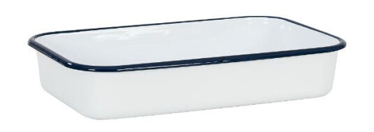 Kockums Jernverk - Ovnsform 30 cm hvit