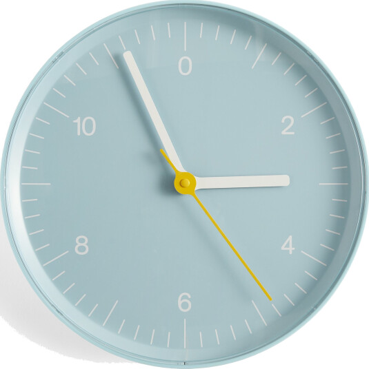 HAY Wall Clock veggklokke, blå HAY Wall Clock veggklokke, blå